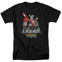 Load image into Gallery viewer, Voltron Lions Mens T Shirt Black
