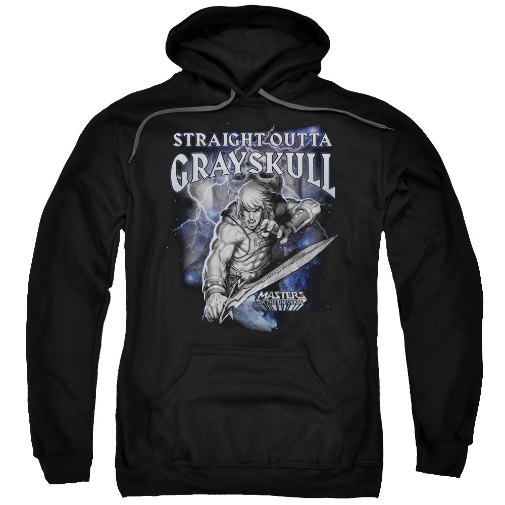 Masters of the Universe Straight Outta Grayskull Mens Hoodie Black