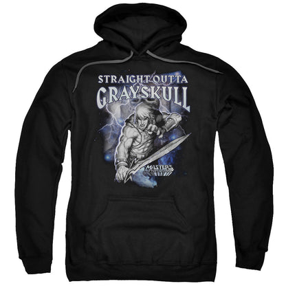 Masters of the Universe Straight Outta Grayskull Mens Hoodie Black