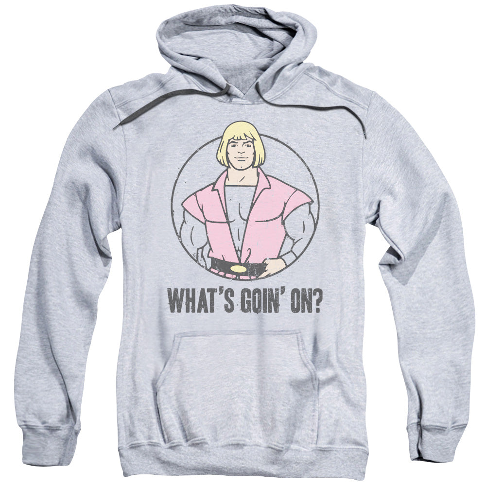 Masters of the Universe Whats Goin on Mens Hoodie Athletic Heather