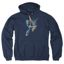 Load image into Gallery viewer, Voltron Defender Pose Mens Hoodie Navy
