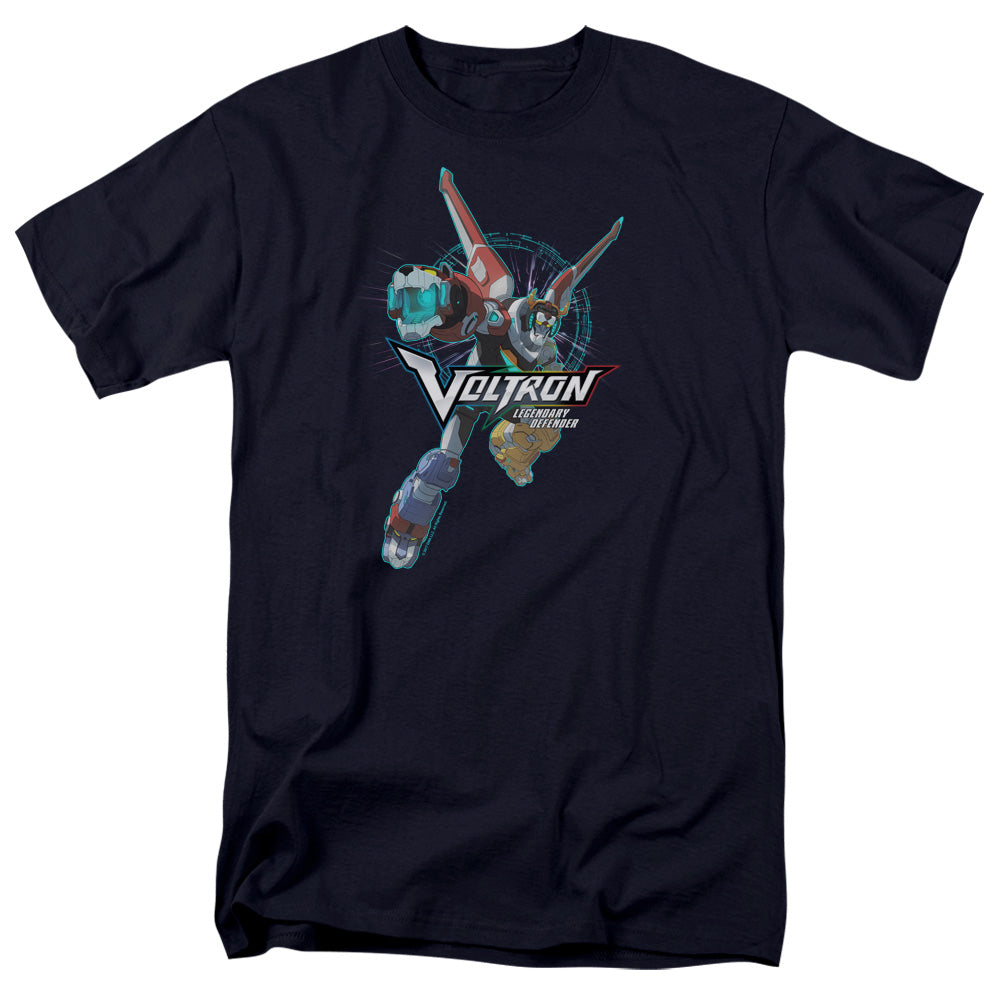 Voltron Defender Pose Mens T Shirt Navy