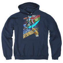 Load image into Gallery viewer, Voltron Crisscross Mens Hoodie Navy
