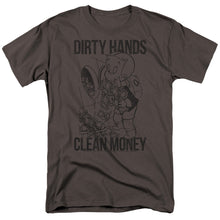 Load image into Gallery viewer, Richie Rich Clean Money Mens T Shirt Charcoal
