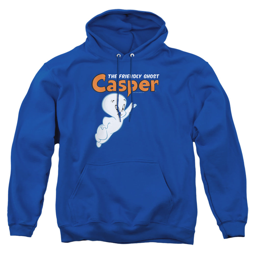 Casper Logo And Casper Mens Hoodie Royal