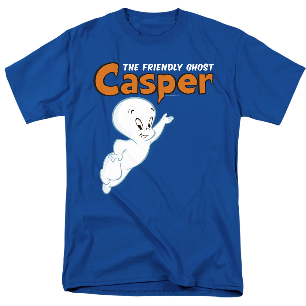 Casper Logo And Casper Mens T Shirt Royal