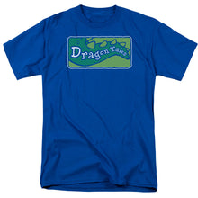 Load image into Gallery viewer, Dragon Tales Logo Clean Mens T Shirt Royal Blue
