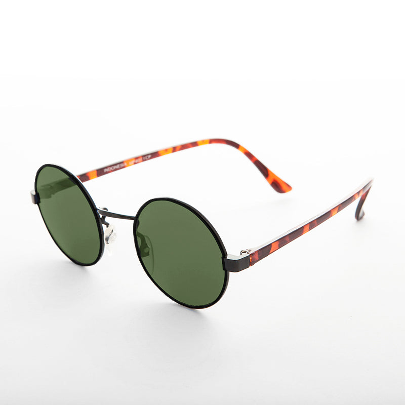 Round Hippie Retro Vintage Sunglass - Rounder