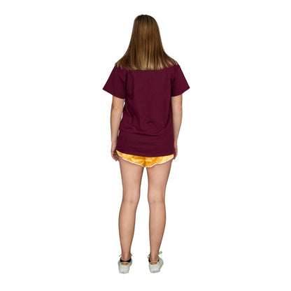 Dancing Elk Condors Halloween Costume T Shirt Tee with Striped Sleeves Cosplay