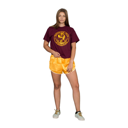 Dancing Elk Condors Halloween Costume T Shirt Tee with Striped Sleeves Cosplay
