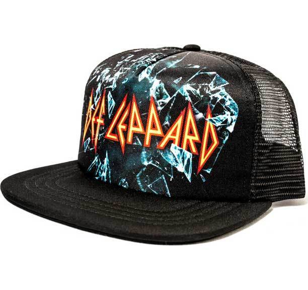 Def Leppard Def Leppard Logo Snapback Trucker Cap [Hat]