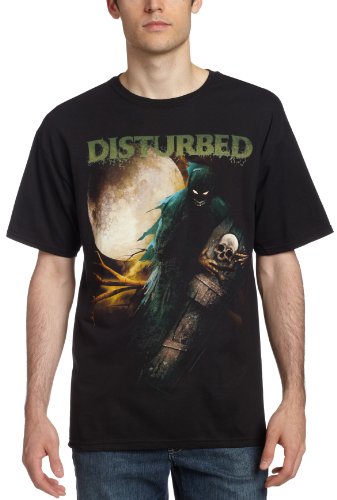 Disturbed Creepin Coffin Mens T Shirt