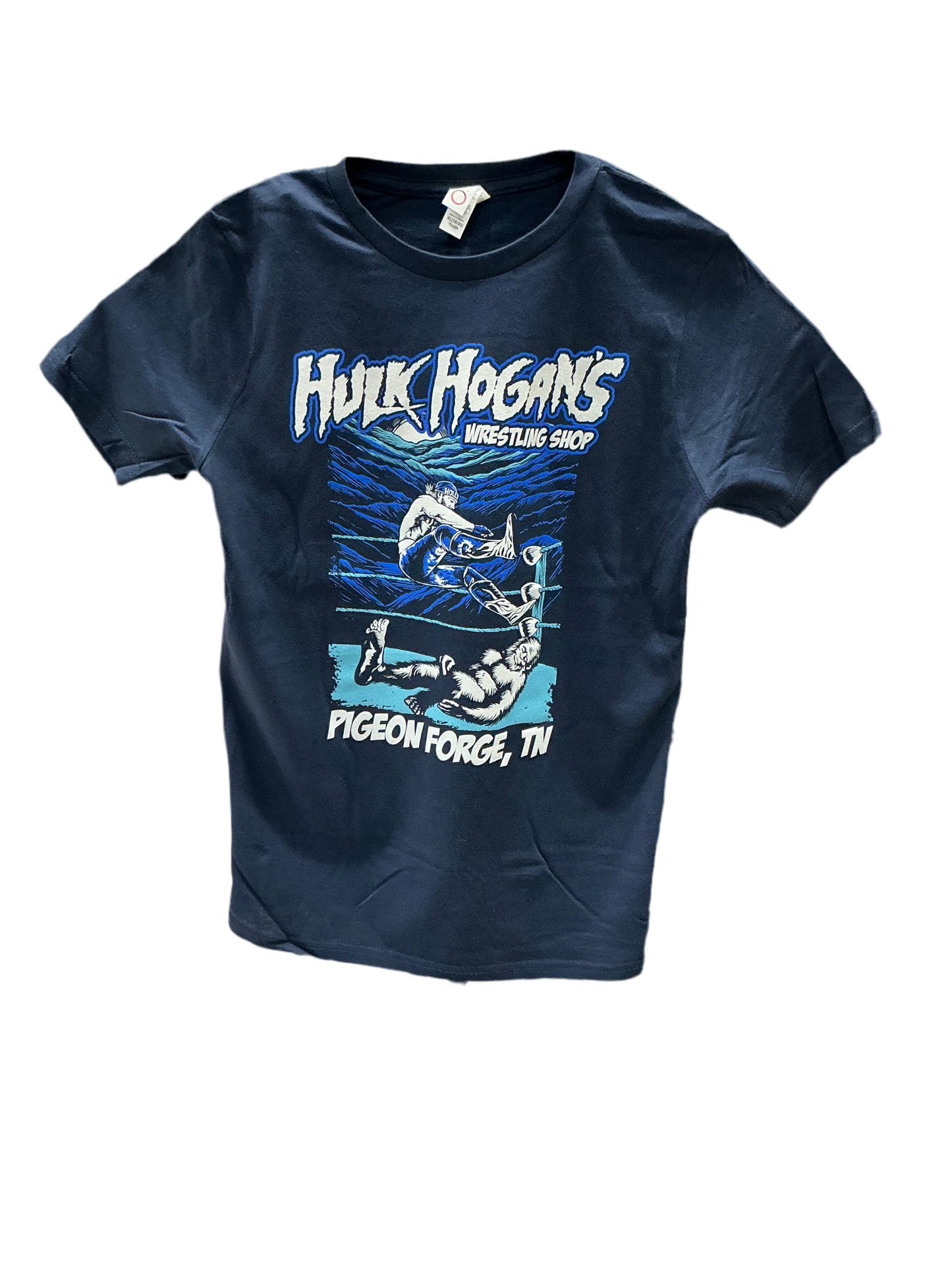 Hulk Hogan Atomic Leg Drop Youth Kids T Shirt