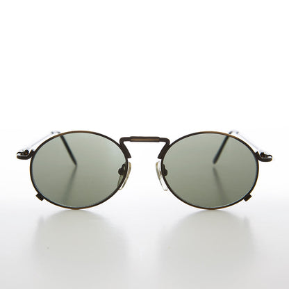 Metal Industrial Steampunk Vintage Sunglass - Eben