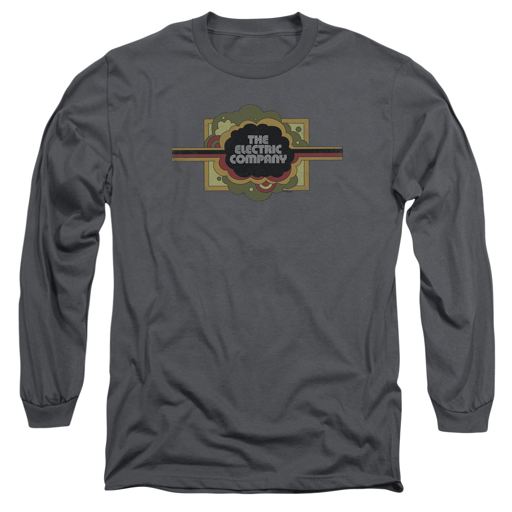 Electric Company Logo Mens Long Sleeve Shirt Charcoal Officially Licensed