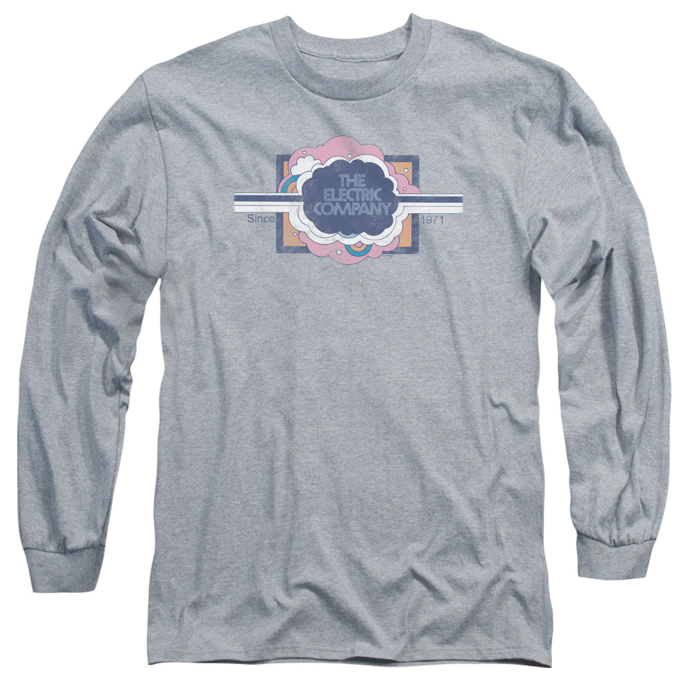 Electric Company Since 1971 Mens Long Sleeve Shirt Athletic Heather Officially Licensed