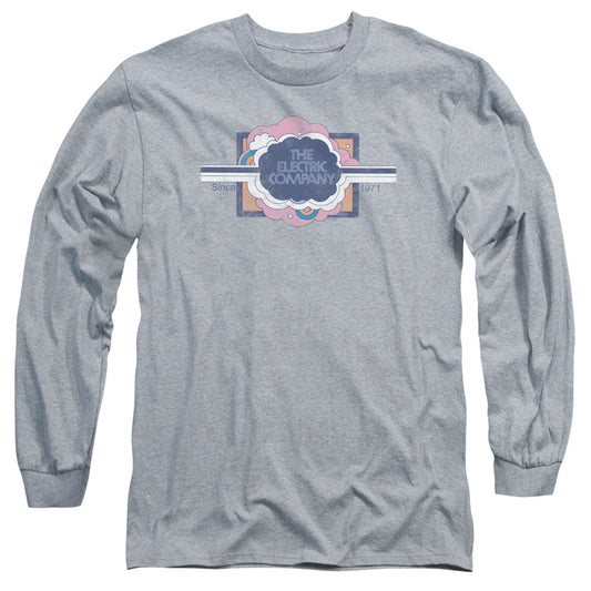 Electric Company Since 1971 Mens Long Sleeve Shirt Athletic Heather Officially Licensed