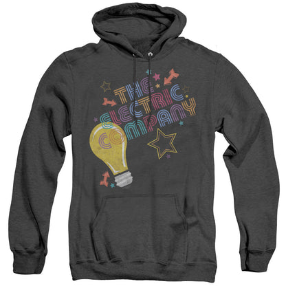 Electric Company Electric Light Heather Mens Hoodie Black