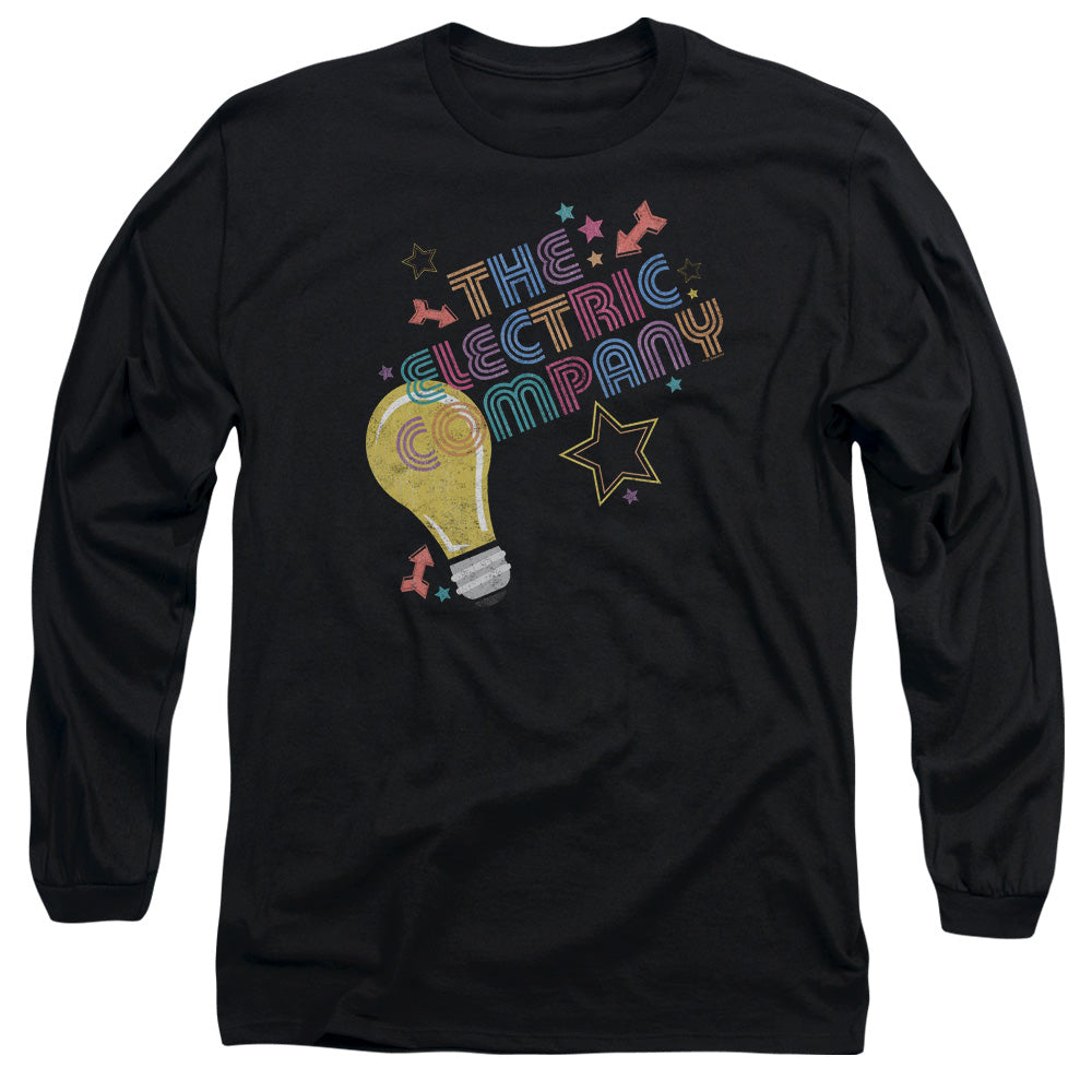 Electric Company Electric Light Mens Long Sleeve Shirt Black Officially Licensed
