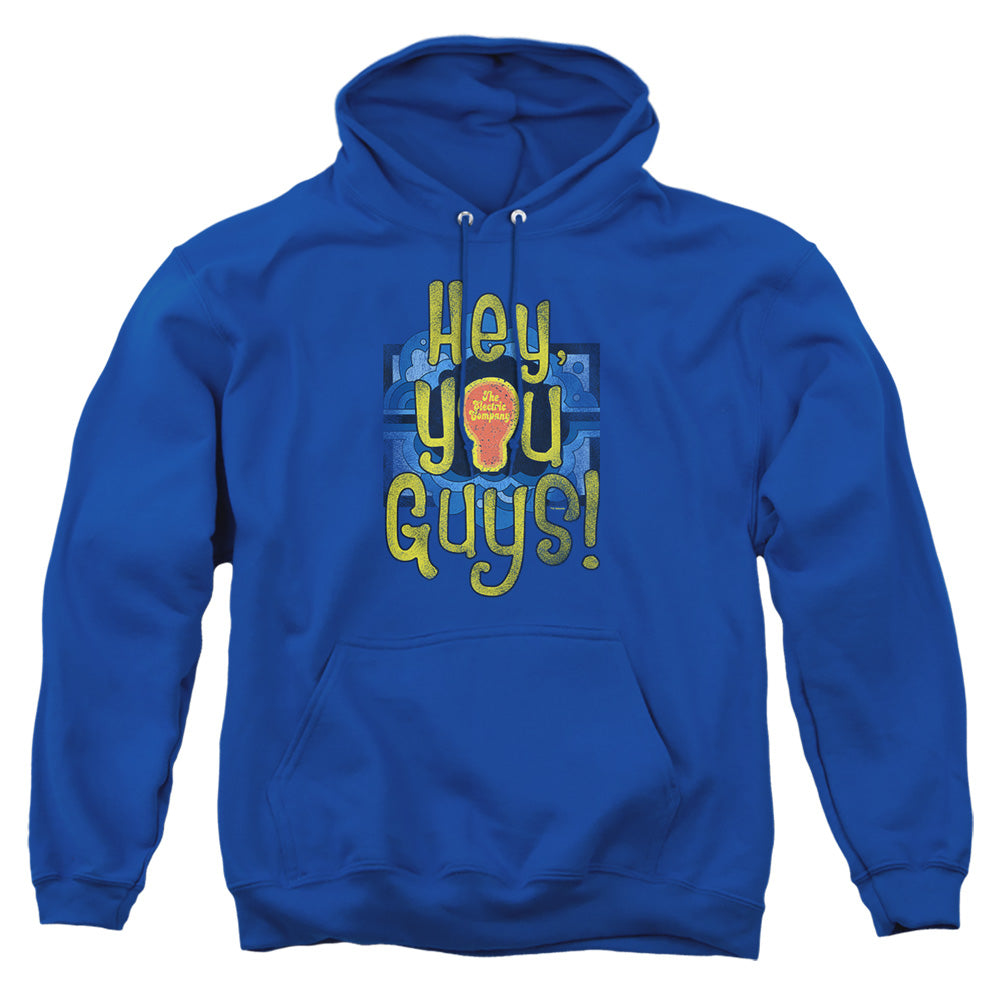 Electric Company Hey You Guys Mens Hoodie Royal