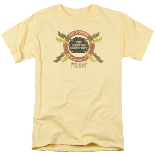 Electric Company Power Mens T Shirt Banana