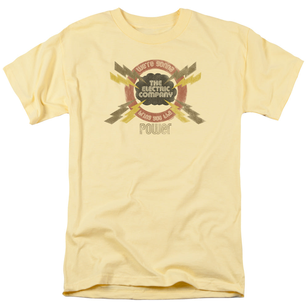 Electric Company Power Mens T Shirt Banana