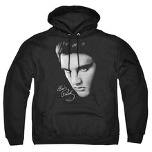 Load image into Gallery viewer, Elvis Presley Face Mens Hoodie Black
