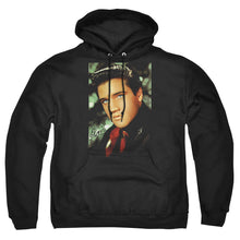 Load image into Gallery viewer, Elvis Presley Red Scarf Mens Hoodie Black
