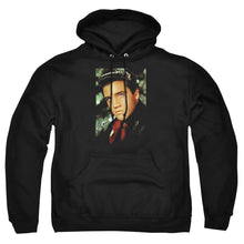 Load image into Gallery viewer, Elvis Presley Red Scarf Mens Hoodie Black
