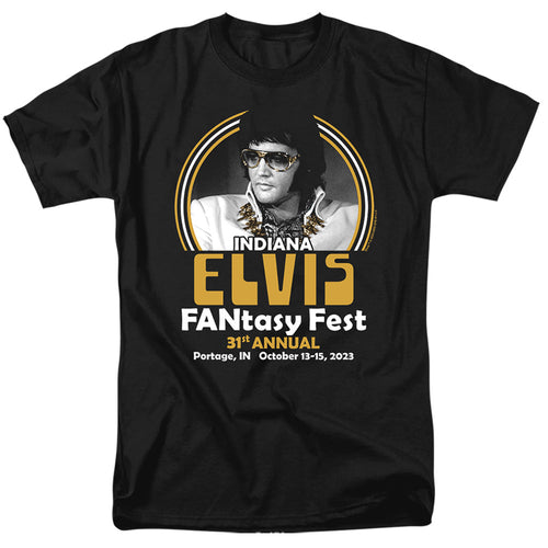 Elvis Fantasy Fest 2023 Mens T Shirt Black