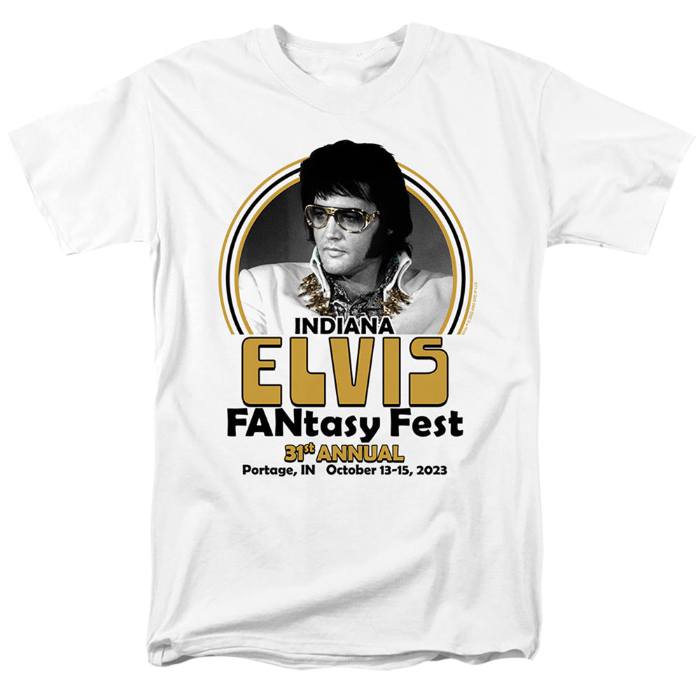 Elvis Fantasy Fest 2023 Mens T Shirt White