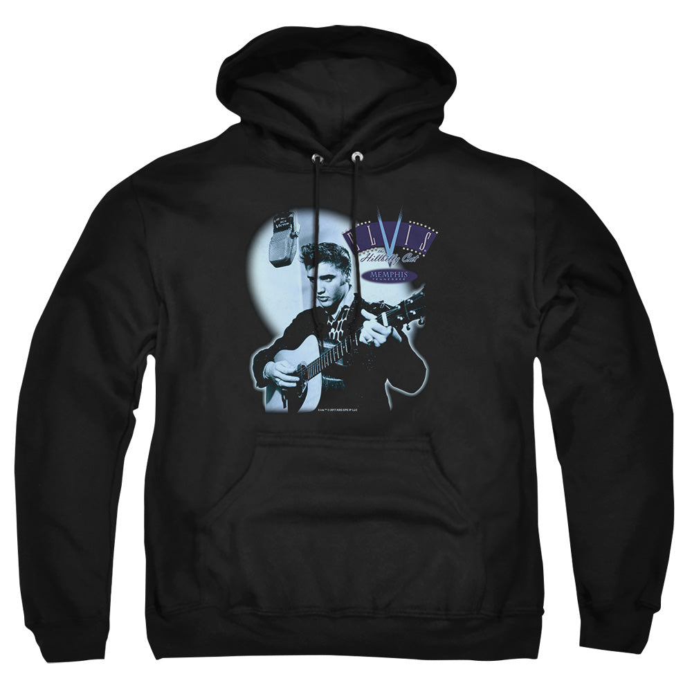 Elvis Presley Hillbilly Cat Mens Hoodie Black