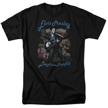Load image into Gallery viewer, Elvis Presley Memphis Mens T Shirt Black
