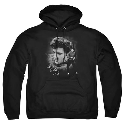 Elvis Presley Sweater Mens Hoodie Black