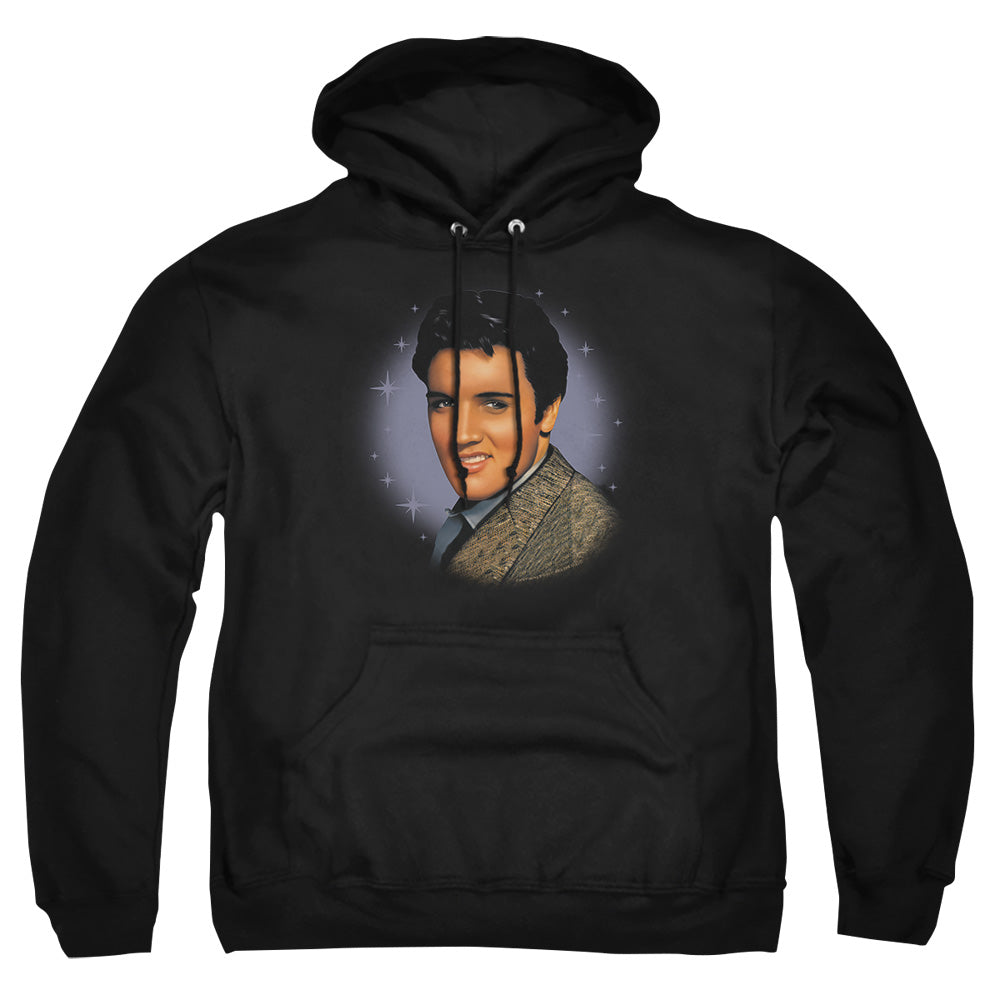 Elvis Presley Starlite Mens Hoodie Black