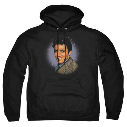 Elvis Presley Starlite Mens Hoodie Black