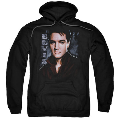 Elvis Presley Tough Mens Hoodie Black