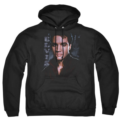 Elvis Presley Tough Mens Hoodie Black