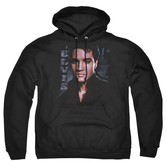 Elvis Presley Tough Mens Hoodie Black
