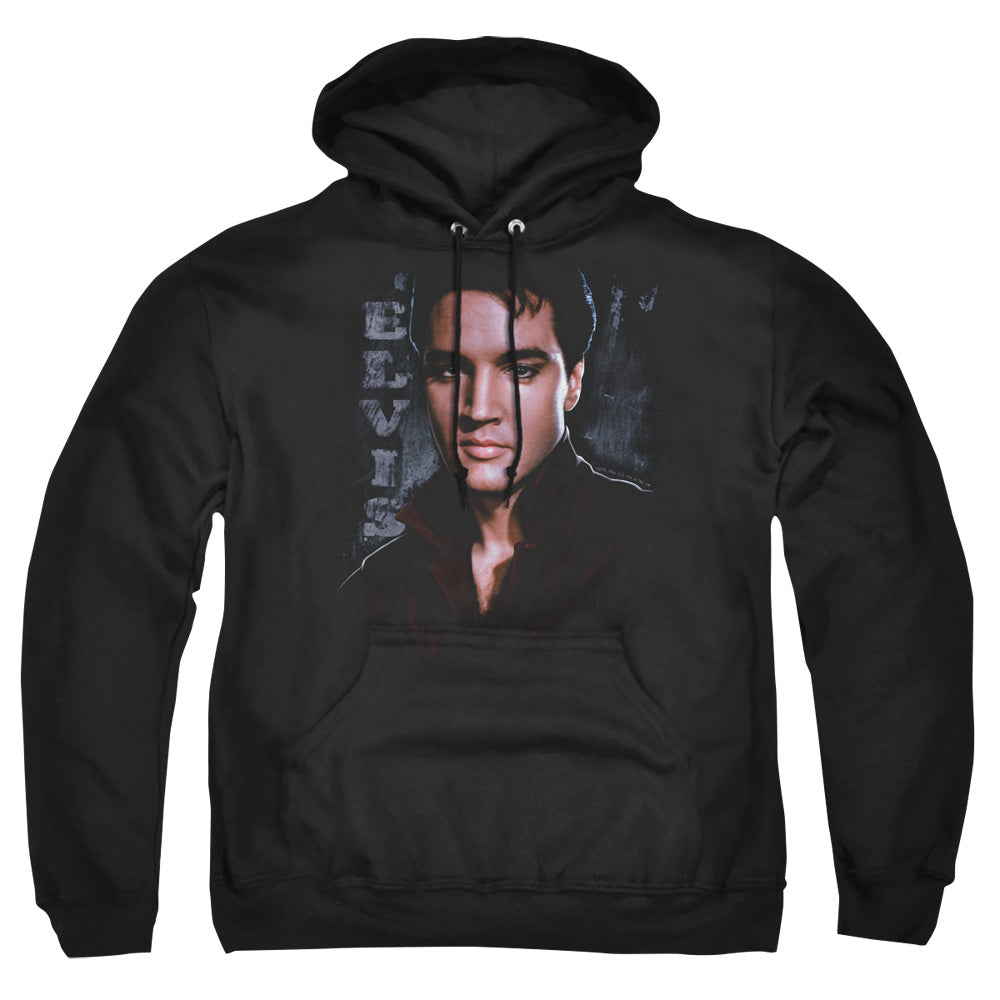 Elvis Presley Tough Mens Hoodie Black