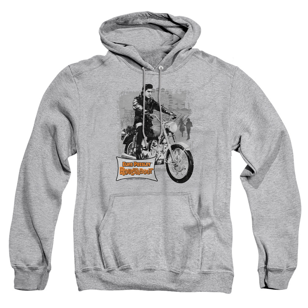 Elvis Presley Roustabout Poster Mens Hoodie Athletic Heather