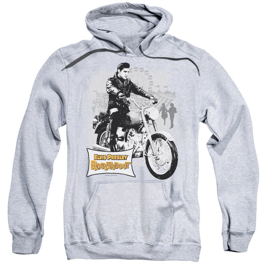 Elvis Presley Roustabout Poster Mens Hoodie Athletic Heather