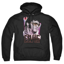 Load image into Gallery viewer, Elvis Presley 70&#39;S Star Mens Hoodie Black
