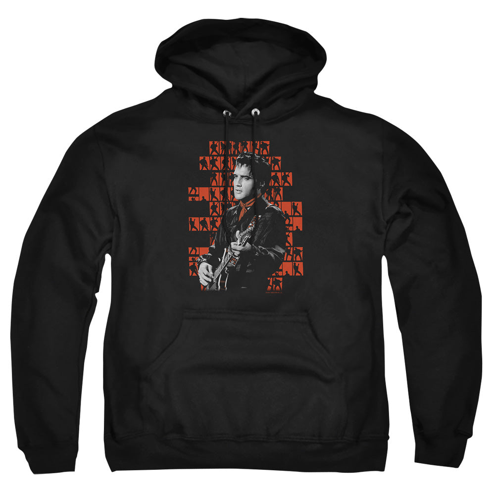 Elvis Presley 1968 Mens Hoodie Black