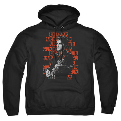Elvis Presley 1968 Mens Hoodie Black