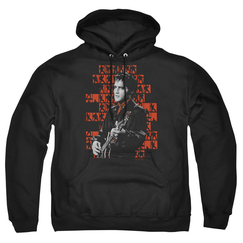 Elvis Presley 1968 Mens Hoodie Black