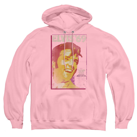 Elvis Presley Trouble With Girls Mens Hoodie Pink