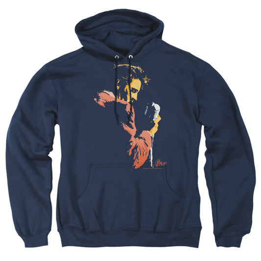 Elvis Presley Early Elvis Mens Hoodie Navy