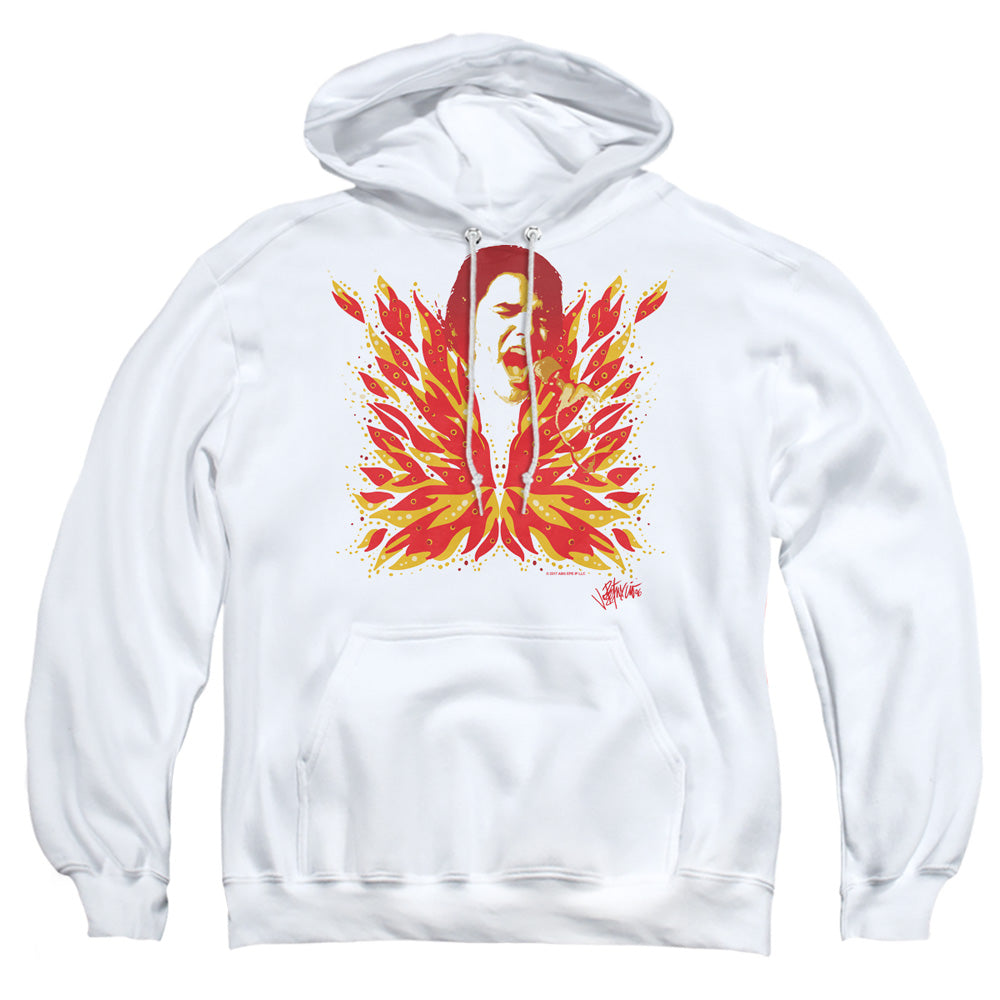 Elvis Presley His Latest Flame Mens Hoodie White