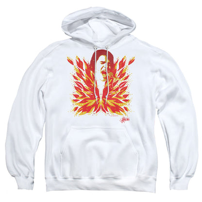 Elvis Presley His Latest Flame Mens Hoodie White
